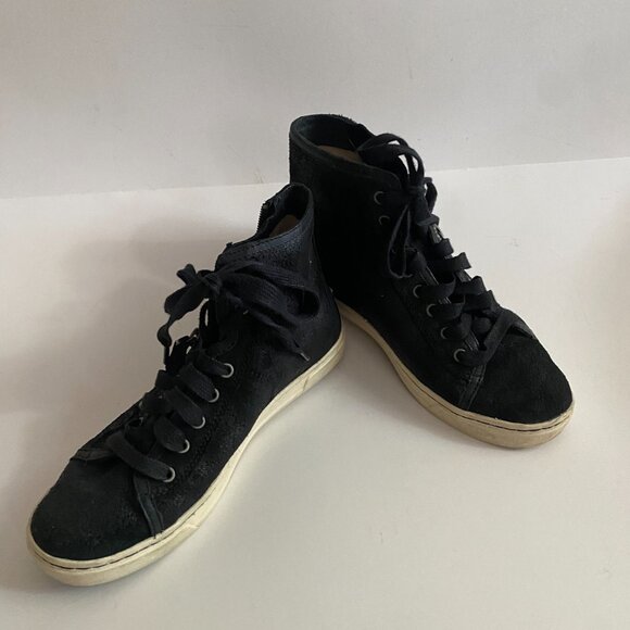 UGG Blaney Crystals Women's Black High Top Sneakers Size 7.5 1008490 Fall - Picture 6 of 15